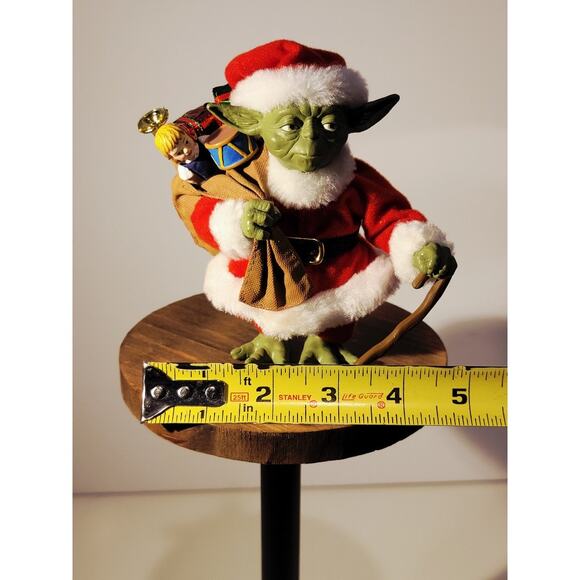 Lucas Film Star Wars Yoda Santa Claus 5" Figurine Christmas Whimsical Decor - Picture 10 of 10